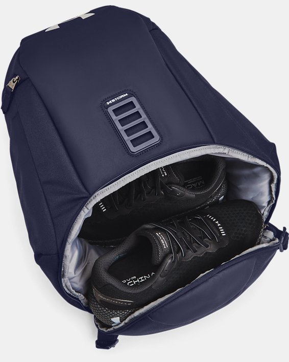 UA Contain Backpack, Navy, pdpMainDesktop image number 4
